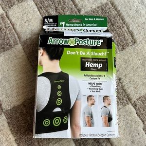 COPY - NEW Hempvana Arrow posture support garment